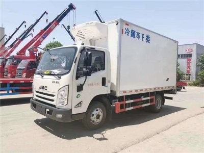 國六 江鈴凱運4.2米藍(lán)牌冷藏車